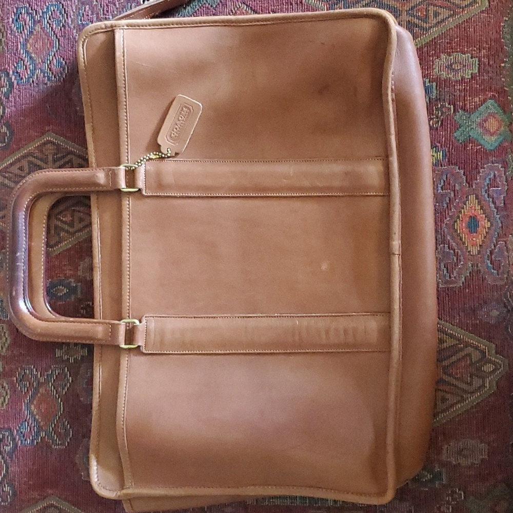Vintage Coach briefcase Unisex